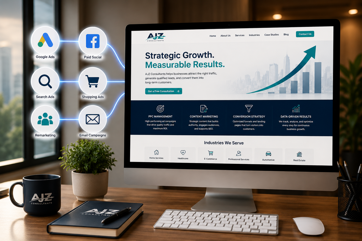 AJZ Consultants PPC, Content & Conversion Strategy