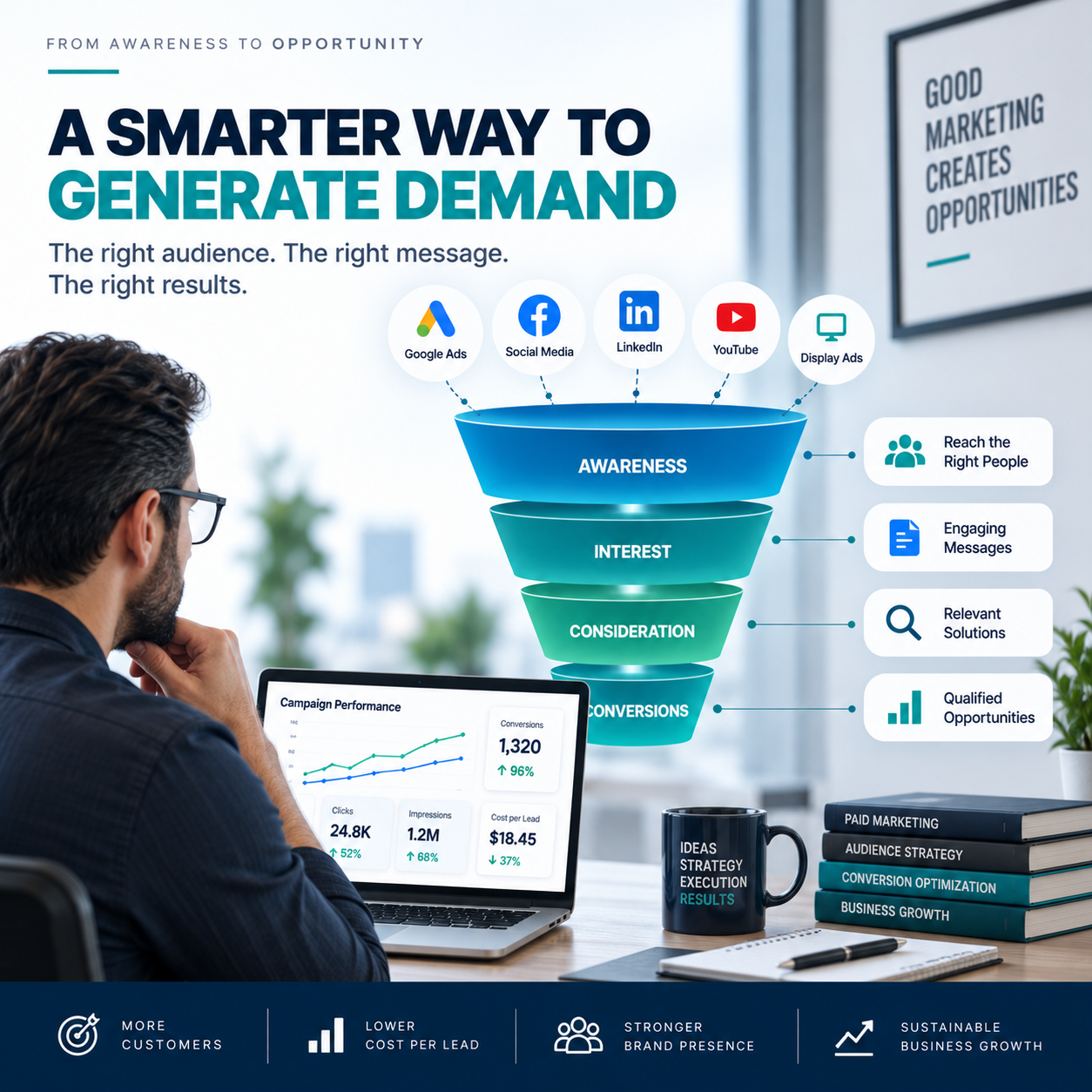 Landing Pages Built to Convert Demand - AJZ Consultants