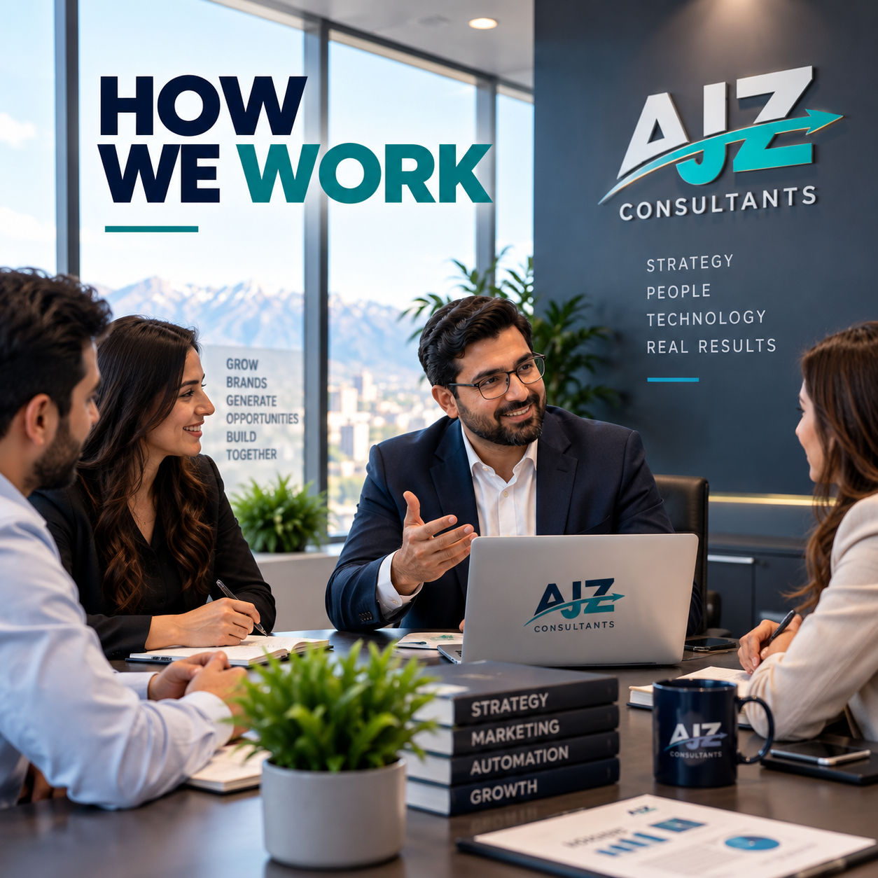 How We Work - AJZ Consultants Approach